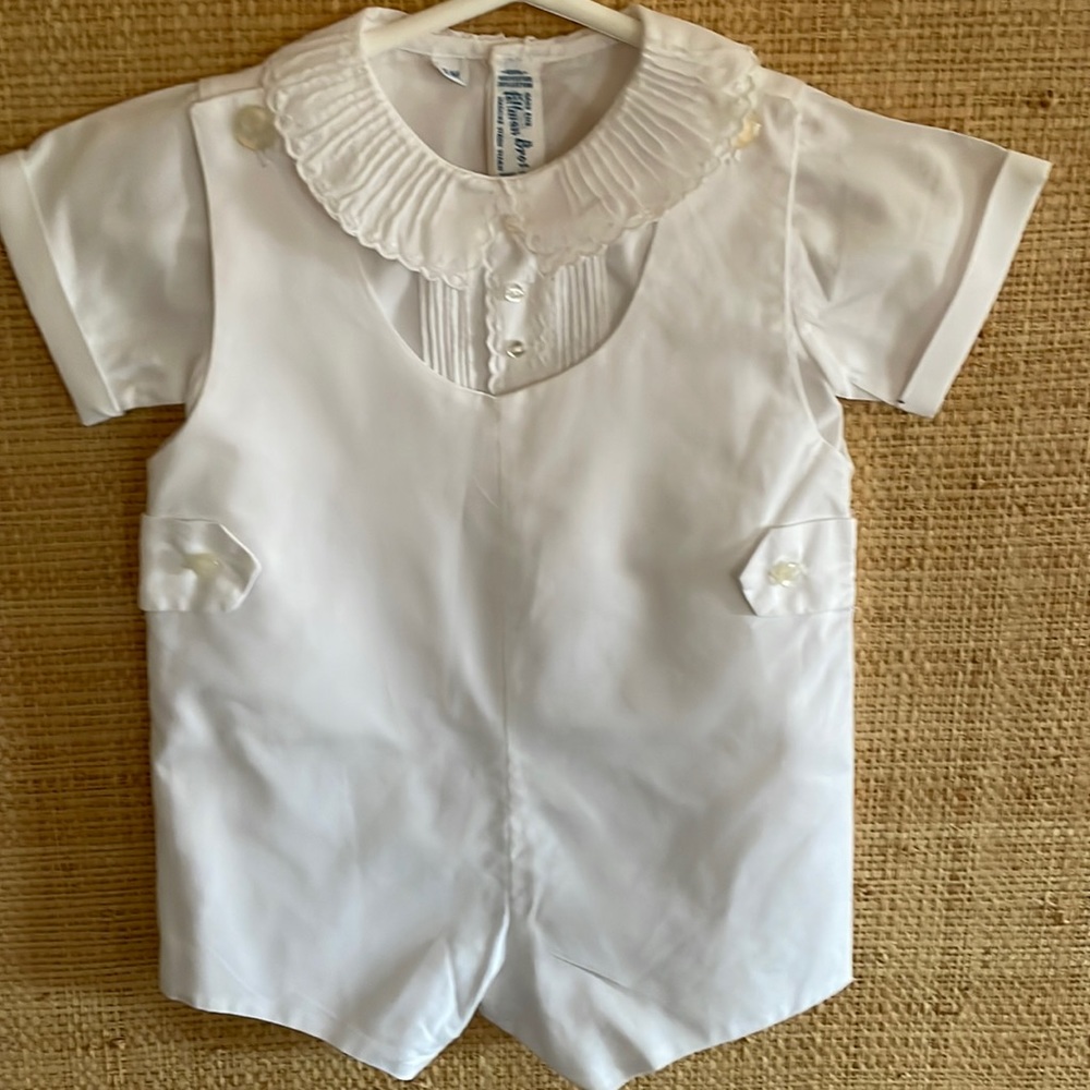 Boys 2 Pieces: Coveralls & Shirt
